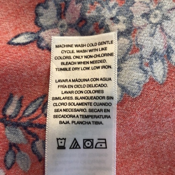 Scoop Lovely Feminine V Neck Button Front Ruffle Sleeve Back Cutout Maxi Dress - Picture 13 of 13